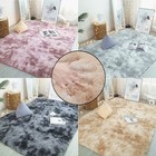 Fluffy Rugs Anti-skid Shaggy Area Rug Dining Room Carpet Floor Mat Home Bedr-wa