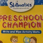 Skillmatics Preschool Champions Educational Write   Wipe Activity Mats Ages 3-6