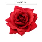 Large Rose Flower Hair Clip Bridal Hairpin Brooch Wedding Accessory Bridesmaid