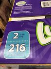 Count 216 Luvs Ultra Leakguards Diapers Size 2 Soft Comfort Comfortable New