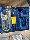 Yamaha Yep-321s  Euphonium 4 Piston Valves Silver Plated W  Case