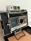 Vintage Polaroid Camera Automatic 450 Land Zeiss Viewfinder Original Box Working