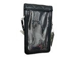 New Badgley Mischka Black Quilted Vegan Leather Phone Holder Crossbody Bag  69