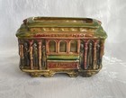 Vintage San Francisco Cable Trolley Car Planter Ceramic Pot 3d 70s Japan