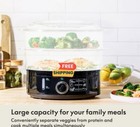 Vaporera Turbo Para Comida De Bebe Compacto Y F  cil Usar Para Cocinas Personas
