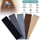 1-15x Stair Carpet Treads Non-slip Self Adhesive Step Stair Protector Mats Home