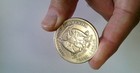 Not Bad 1877 Us Silver Seated Trade Dollar  Good Starter Or Book Filler 