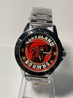 Cleveland Browns Nfl Team Logo Men s Stainless-steel Silver Watch New
