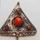 Rare Ancient Silver Viking Celtic Amulet Pendant Authentic Artifact