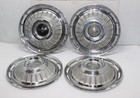 Vintage 1962-1963 Chevrolet Corvair Monza 900 13  Hubcap Wheel Cover Set Of 4