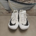 Nike Zoom Rival Sprint Track Spikes White   Black Men   s Dc8753-100 Sz 10 M Us