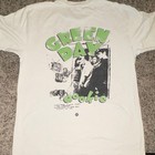 Green Day Dookie Graphic T-shirt White Rock   Pop Music Industry Tee