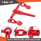 Labwork 4 X Ratchet Chain Load Binder 1 4  - 5 16  chain Hook Tie Down