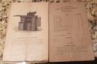 1907  Singer Sewing Machine Instructional Manuals   Catalogue For Family 27-4