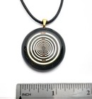 Orgone Pendant Necklace Lakhovsky Mwo Antenna  Black Tourmaline   Shungite  Usa