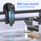 Longer Ray5 10w Laser Engraver  Laser Cutter  High Speed Up To 24 000 Mm min    