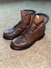 Vtg Red Wing 953 Brown Leather Usa Boots Supersole Softtoe Us 11 D