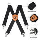 Manosim 2 Inch Men s Suspenders - Heavy Duty Work Suspenders With Swivel Hooks