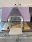 Little Tikes Vintage 1990 s Purple Roof Two Story Dollhouse With People