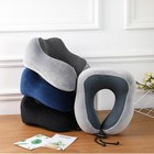 Memory Foam U Shaped Travel Pillow Neck Support Head Rest Car Plane Soft Cushion