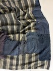 Antique Japanese Indigo Boro Textile Multiple Mends Double Wide Long 70  X 25 5 