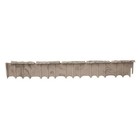Suncast Quick Edge 35 Inch Single Strip Resin Lawn Edging  Flagstone  2 Pack 