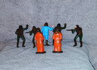 Planet Of The Apes Mini-figures Multiple Toymakers 1968-70 Lot Of 7