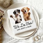 Custom Pet Portrait Napkins  Personalized Pet Wedding Napkins Hnapkin269