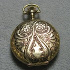 14k Gold Pocket Watch Waltham Antique Rare 15 Jewel Working Running ----