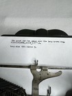 Vintage Very Nice Oliver bat Wing 1920  9 Typewriter In Good Working Condition