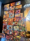 Marvel Overpower Fleer 1995 Non-sport Trading Card Lot 81 Cards