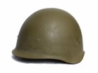 Original Soviet Soldier Helmet Ssh40 Steel Unissued Stamped Russian Army Surplus
