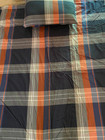 Pottery Barn Teen Walker Plaid Duvet Cover And Standard Sham Two-piece Twin