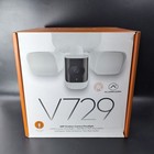 Alarm com 4mp Outdoor Floodlight Security Camera 2-way Audio Adc-v729 White