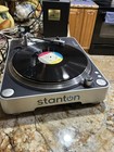 Stanton T 60 Direct-drive Dj Turntable  Pitch Control  Silver gray