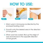 Surgi Wax Brazilian Hard Wax Kit 4oz  Waxing Kit For Hair Removal With Pre-el   