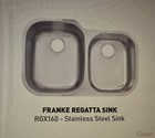 Franke Sink 31 Inch  regatta  Undermount Double Bowl   Strainer Basket