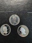 2011  1997  1964 Canada 25c Silver Proof Caribou Quarter Coins Lot Of 3 -0 8000 