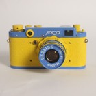 Fed 2 Vintage Ussr 35mm Film Camera Rare Ukranian Design   Industar-61 Lens
