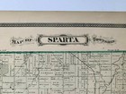 1876 Org  Plat Atlas Pg  Sparta   Tyrone Township  Casnovia  Kent Co  Mi Map