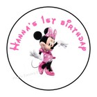Mouse Personalized Custom Name Age Seals Labels Stickers Party Favors