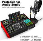 Audio Mixer Bundle With Microphone For Streaming And Podcasting  Studio-quality