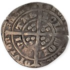1356-1361 England Edward Iii Silver Treaty Period Hammered Groat Coin 2n