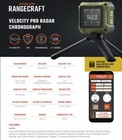 Athlon Optics Rangecraft Velocity Pro Radar Chronograph 2 4  Display - 707301