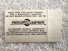 Dead Kennedys   Original Vintage Concert Ticket Stub - Ritz Nyc 1985