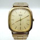 Seiko Vintage Men s Quartz Gold Watch - Working  Authentic  Used