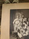 Antique 1901 Otsego Independents Baseball Team Photograph Michigan Usa Uniforms