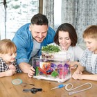 Betta Fish Tank Kit 2 5 Gallon Aquarium Self-cleaning With Led Light Filter