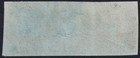 1841 Es14 Sg14 2d Blue Plate 4 Very Fine Looking 4 Margin Strip Of 3  gd gf 