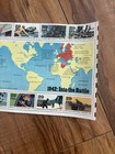 1942  Into The Battle Wwii Us Stamp Sheet 29 Cent Mint Never Hinged